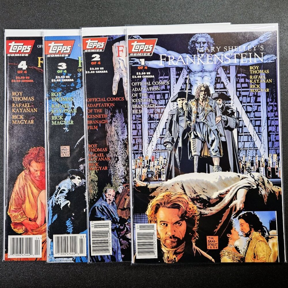 Mary Shelley's Frankenstein #1-#4 Mini (1994-95)